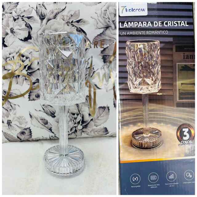 Kristall lamp
