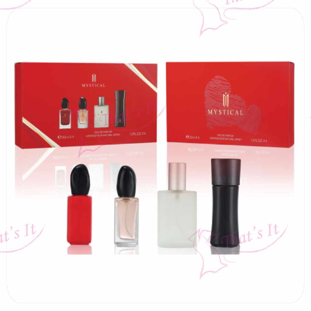 MYSTICAL - parfüümide komplekt 4x30ml