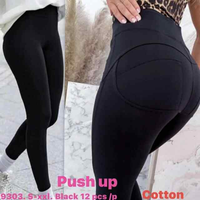 Puuvillased push-up efektiga retuusid