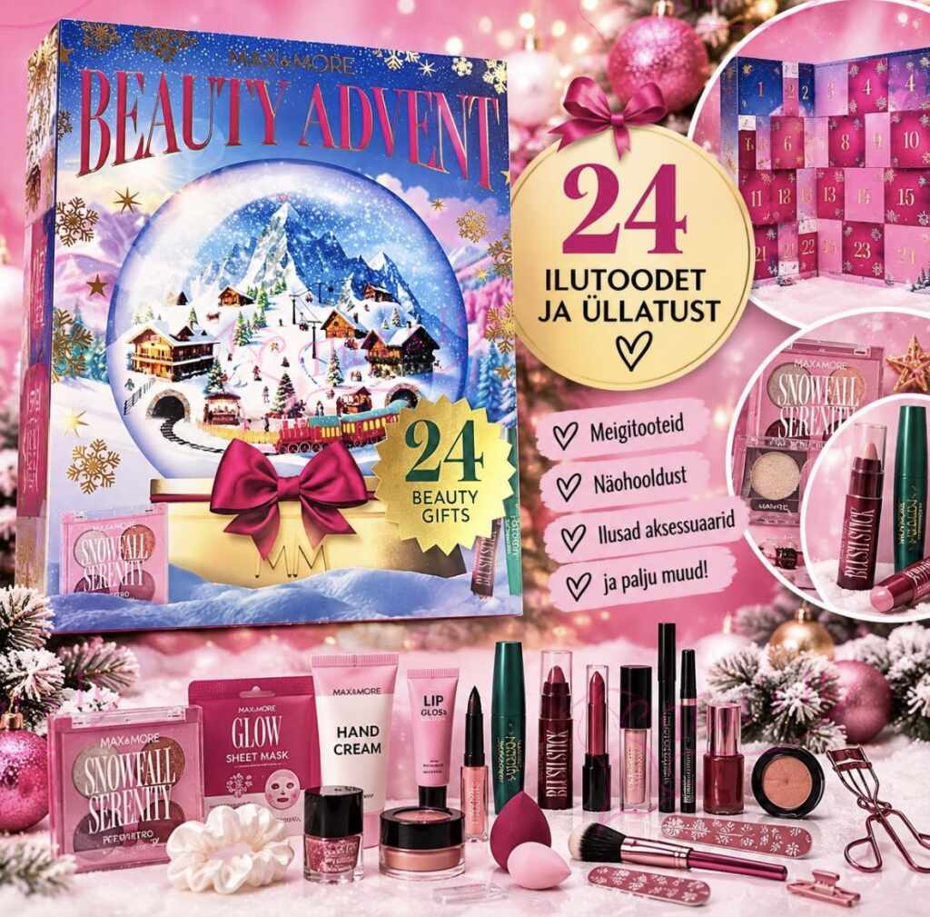 MAX & MORE BEAUTY ADVENT – Luksuslik iluadvendikalender 24 üllatusega! 🎁💖