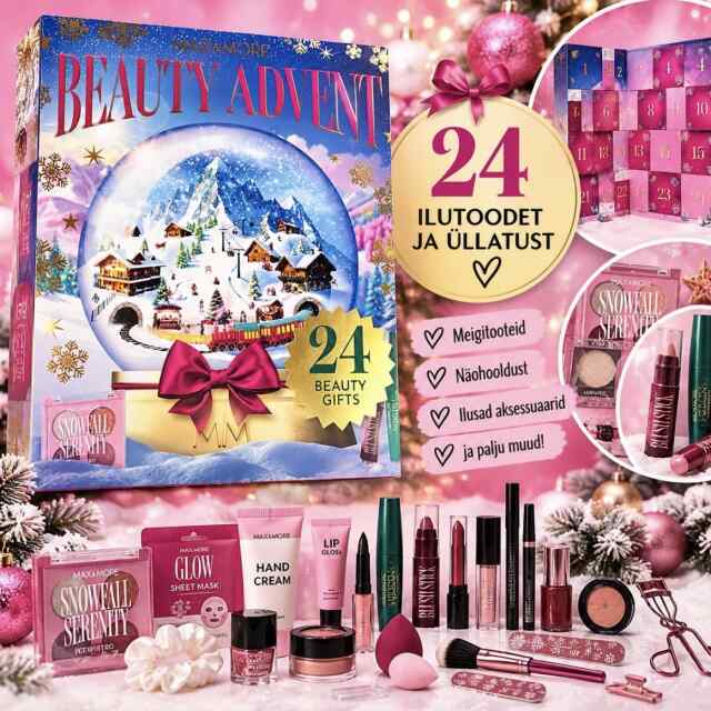 MAX & MORE BEAUTY ADVENT – Luksuslik iluadvendikalender 24 üllatusega! 🎁💖